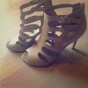 Tan leather INC heels